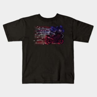 American Racers by MotorManiac Kids T-Shirt